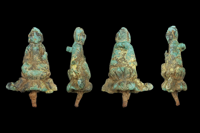 강명리사지 출토 금동불좌상 *재판매 및 DB 금지