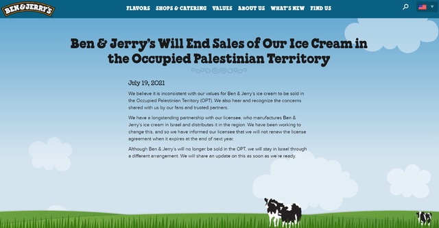 [서울=뉴시스]벤앤제리스 홈페이지 캡처. 2021.07.20.photo@newsis.com *재판매 및 DB 금지