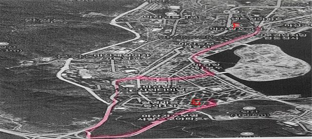[창원=뉴시스] 강경국 기자 =경남 창원시 마산합포구 고운초등학교 학부모 및 마린애시앙 입주민 등 고압 지중선 반대 공동 비대위가 오는 21일 예고한 차량 집회 예상도. (사진=고압 지중선 반대 공동 비대위 제공). 2021.07.20. photo@newsis.com *재판매 및 DB 금지