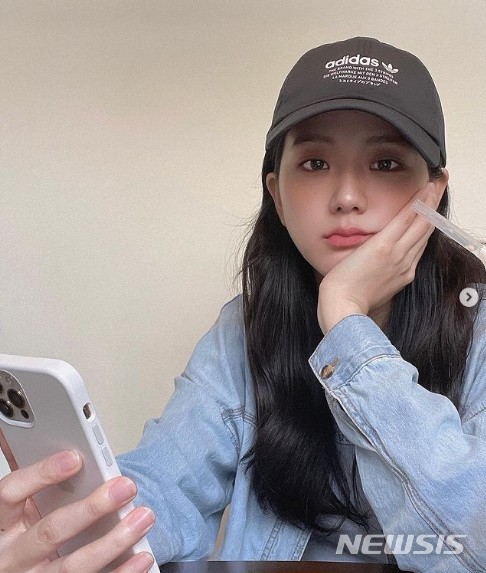 [서울=뉴시스] 블랙핑크 지수. (사진=지수 SNS 캡처) 2021.07.21. photo@newsis.com