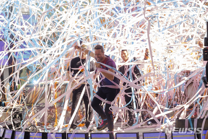 [서울=AP/뉴시스] 콜드플레이