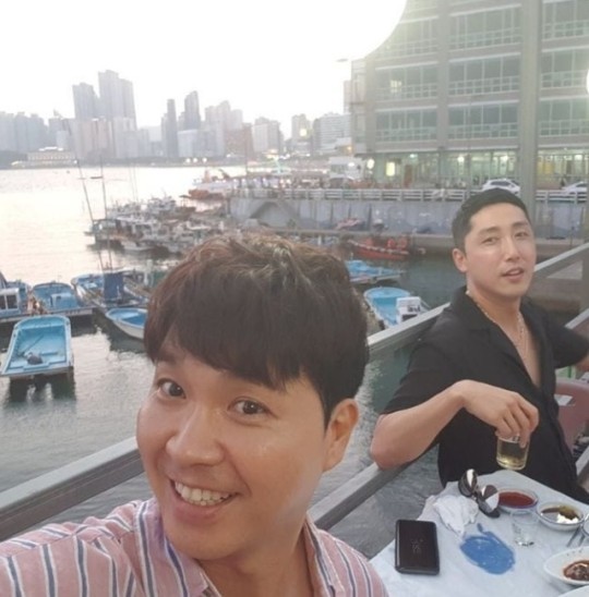 [서울=뉴시스] 개그맨 박수홍과 손헌수 (사진 = 손헌수 SNS) 2021.3.30. photo@newsis.com *재판매 및 DB 금지