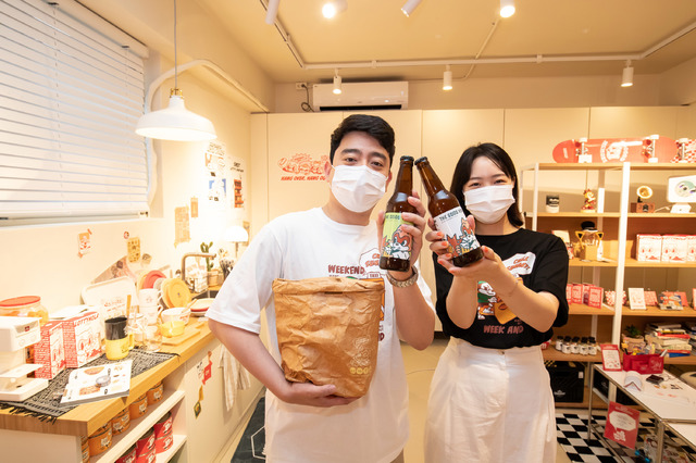 [서울=뉴시스]서울 성동구 성수동 롯데월드 팝업 스토어 '로티스 아파트먼트'