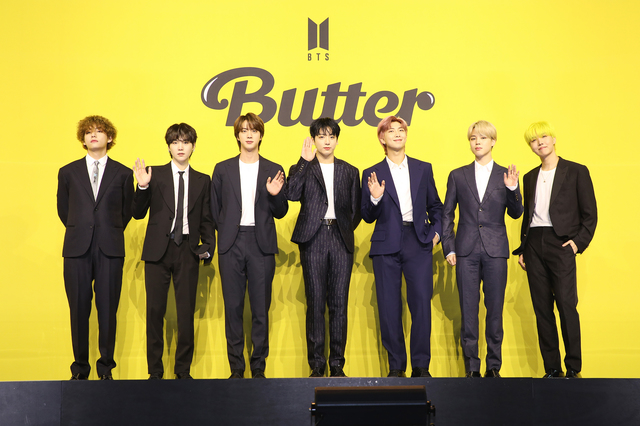 [서울=뉴시스] 방탄소년단 '버터'. 2021.08.03. (사진 = 빌보드 소셜미디어 캡처) photo@newsis.com 