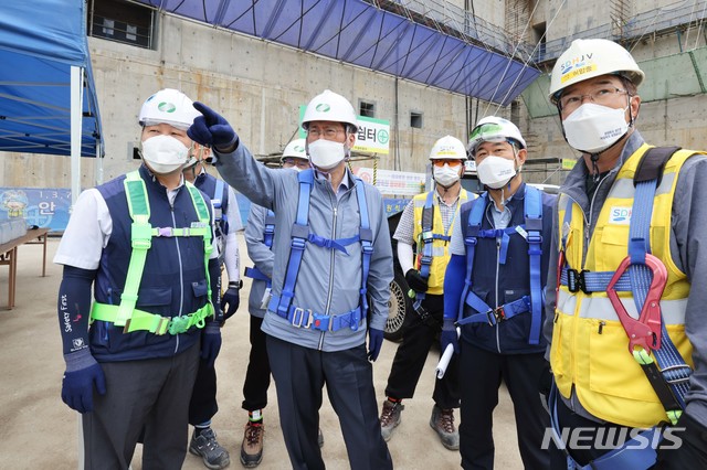 [세종=뉴시스] 한국수력원자력은 3일 하계전력수급 대비 안정적 전력공급을 위한 고리, 새울원자력본부 특별점검을 시행했다고 밝혔다. 2021.08.03 (사진=한국수력원자력 제공)