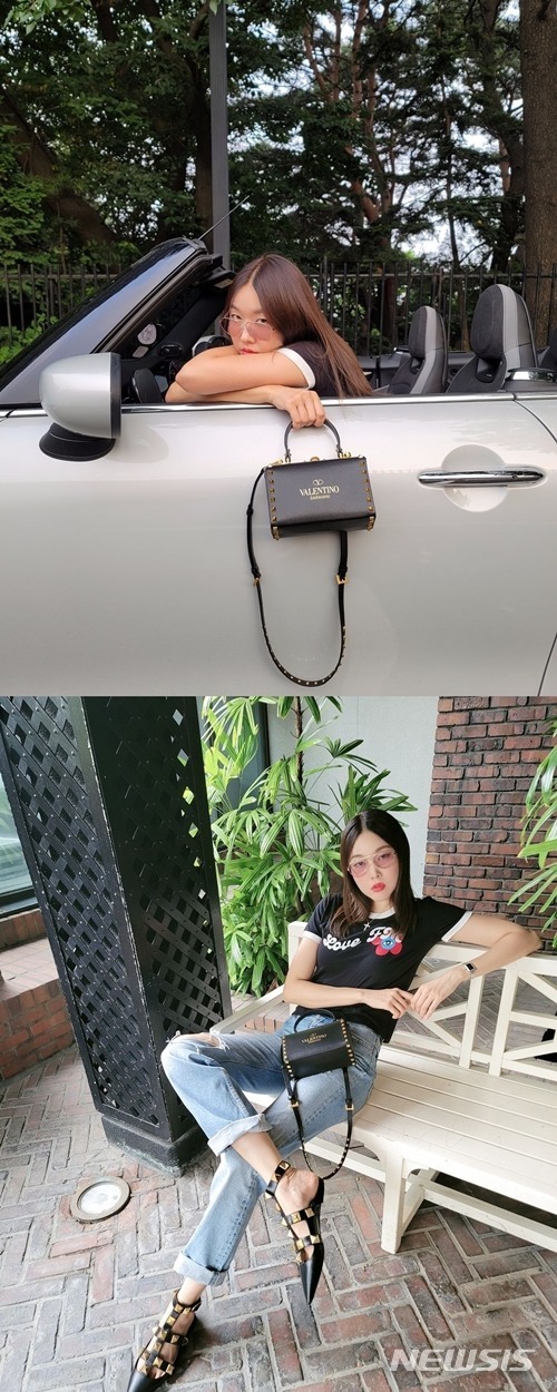 [서울=뉴시스]모델 한혜진. 2021.08.06. (사진 =한혜진 SNS 캡처) photo@newsis.com