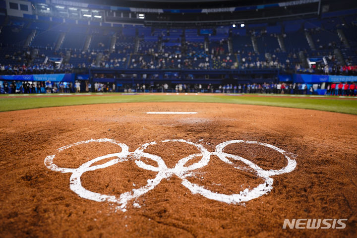 [요코하마=AP/뉴시스] 2020 도쿄올림픽 야구 경기가 열린 요코하마 스타디움. 2021.08.07