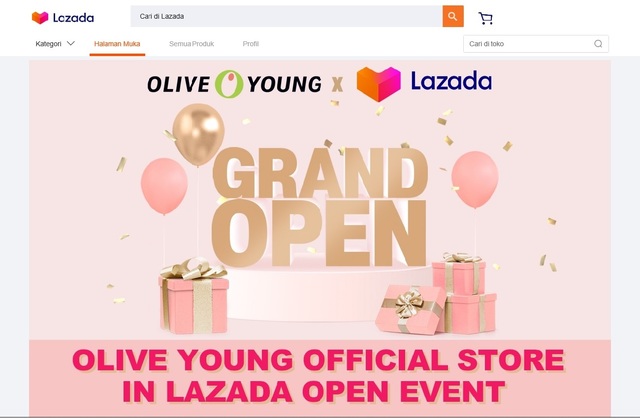 CJ올리브영, '동남아 아마존' 라자다 진출…K-뷰티 전파