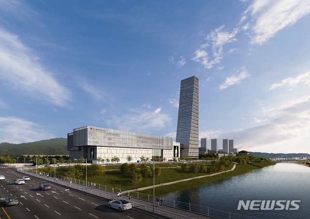 [서울=뉴시스] 신세계백화점의 13번째 점포가 될 '대전신세계 Art & Science'가 오는 8월 27일 문을 연다. 사진은 대전신세계 조감도. (사진/신세계백화점 제공) photo@newsis.com