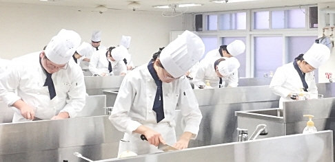 증평정보고 조리과학과 학생들 *재판매 및 DB 금지