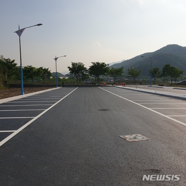 상천역세권 공영주차장. (사진=가평군 제공)