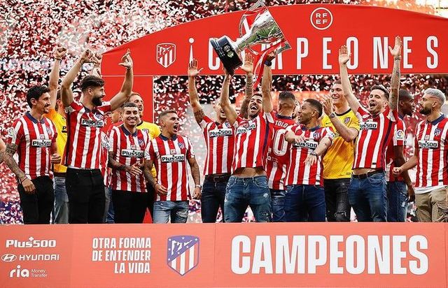 아틀레티코 마드리드가 20-21시즌 리그 우승을 차지했다. (사진=아틀레티코 마드리드 공식 계정 SNS) *재판매 및 DB 금지