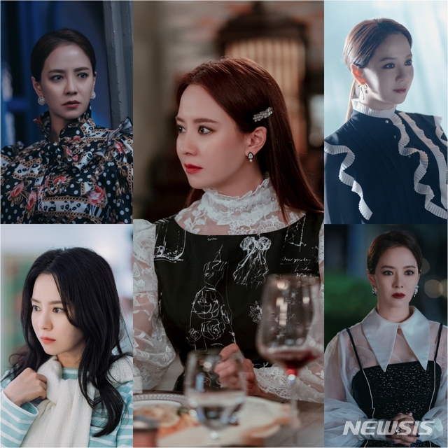 [서울=뉴시스]'마녀식당으로 오세요' 송지효 스틸. (사진=티빙 제공) 2021.08.17. photo@newsis.com