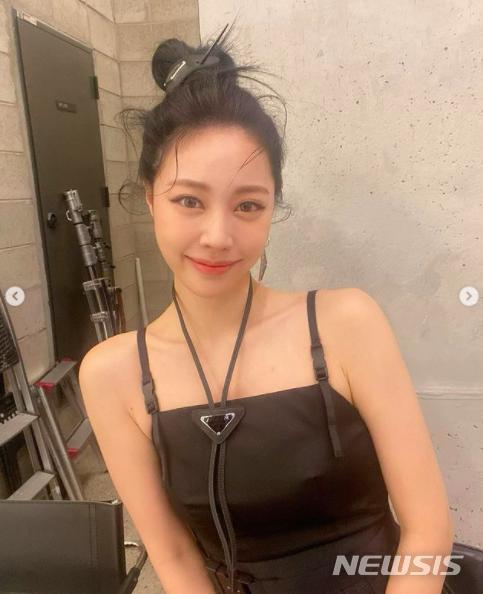 [서울=뉴시스] 브레이브걸스 은지 (사진= 은지 SNS 캡처).2021.08.19.photo@newsis.com