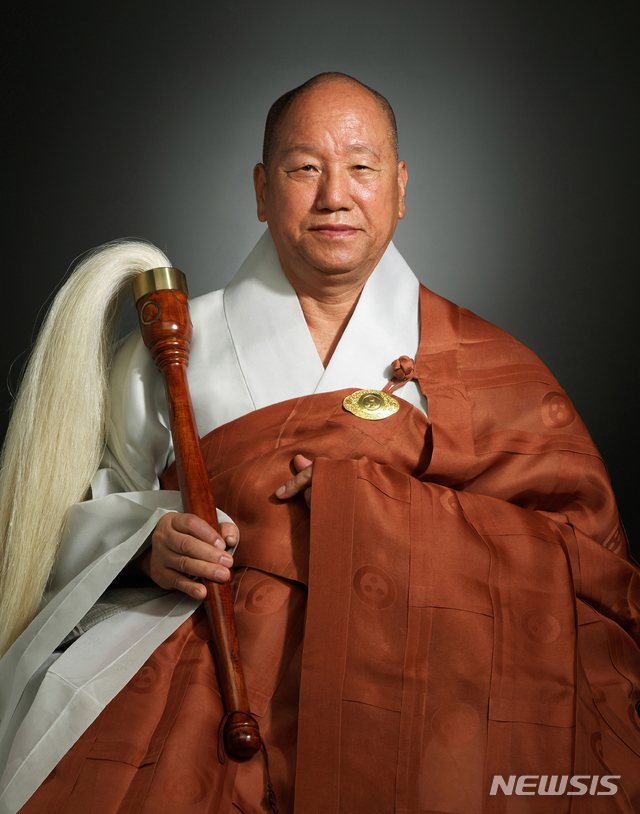 [서울=뉴시스] 대한불교조계종 종정 종정 진제스님 (사진=대한불교조계종 제공") 2021.08.19. photo@newsis.com
