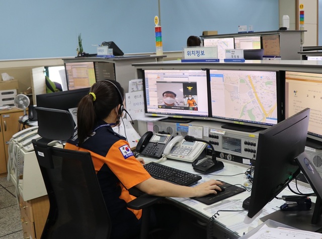 경기도 3자 영상통화 연결 시스템. (사진=경기도 제공) *재판매 및 DB 금지
