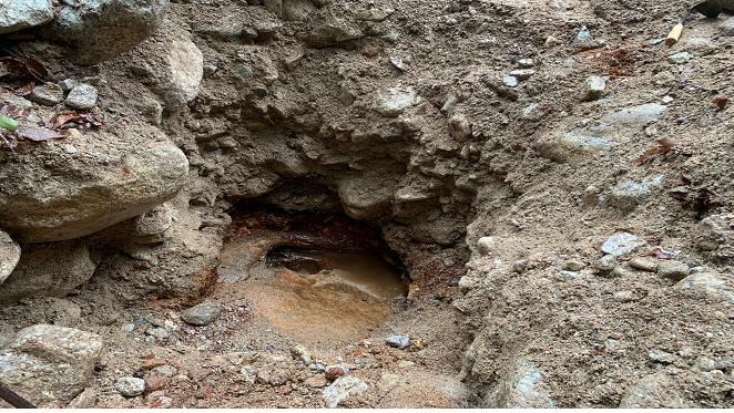 오색 약숫물, 24일 발견됐다. *재판매 및 DB 금지