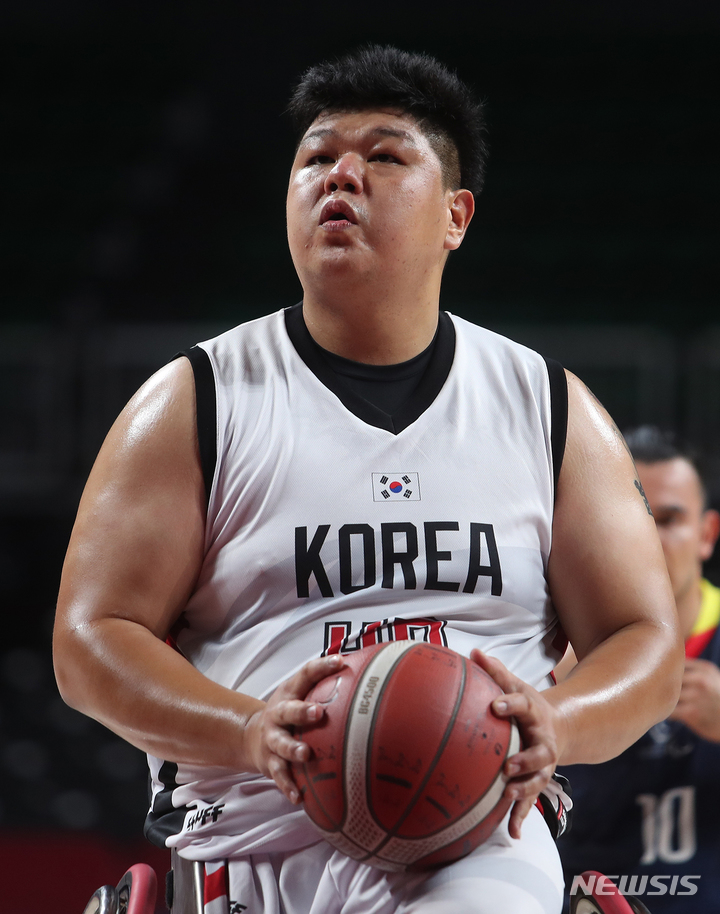 [도쿄=뉴시스]휠체어농구 김동현 (사진 = 대한장애인체육회 제공)