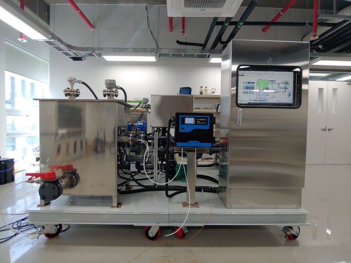 [울산=뉴시스]동성산기가 개발한 200ℓ급 해수전지 기반 하이브리드 살균·중화 장치. (사진=UNIST 제공) photo@newsis.com *재판매 및 DB 금지