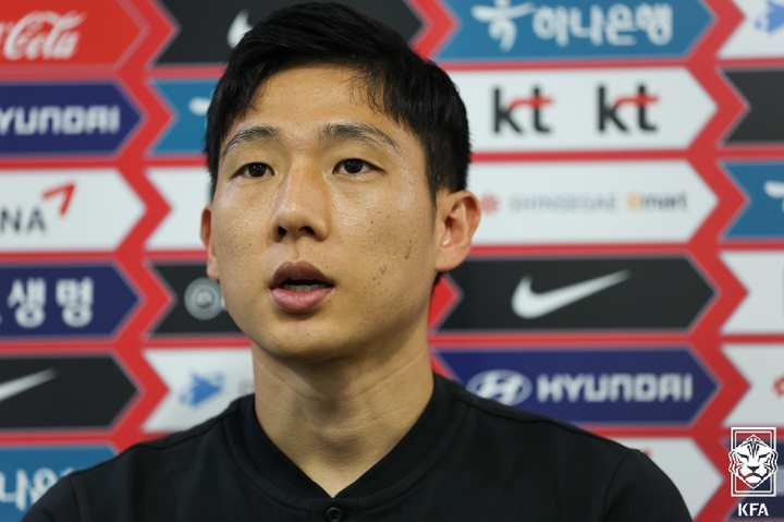 [서울=뉴시스] 고승민 기자 = 축구 A대표팀 남태희가 31일 경기 파주 NFC에서 열린 2022 카타르 월드컵 아시아지역 최종예선 대비 온라인 기자회견을 하고 있다. (사진=KFA 제공) 2021.08.31. photo@newsis.com *재판매 및 DB 금지