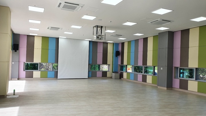 [진주=뉴시스] 도담직장어린이집 실내놀이터 내부. *재판매 및 DB 금지