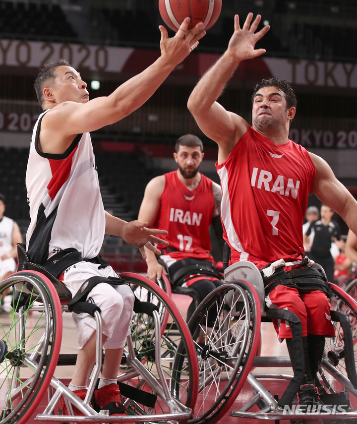 [도쿄=뉴시스]휠체어농구 김호용 (사진 = 대한장애인체육회 제공)