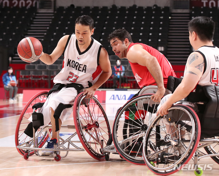 [도쿄=뉴시스]휠체어농구 조승현 (사진 = 대한장애인체육회 제공)