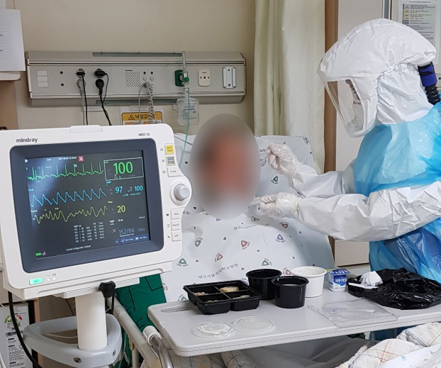 확진자 관리 병동 현장 *재판매 및 DB 금지