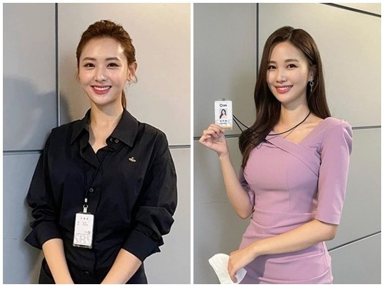 [서울=뉴시스] 김다영(왼쪽), 김가현 아나운서.&nbsp; 2021.09.03.(사진= 김다영, 김가현 인스타그램) photo@newsis.com*재판매 및 DB 금지&nbsp; *재판매 및 DB 금지
