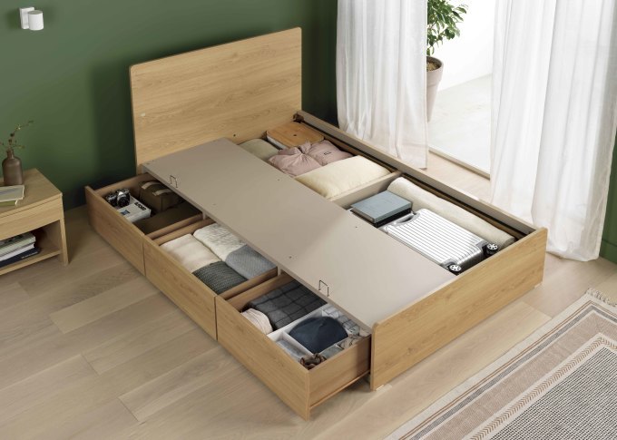 [서울=뉴시스] 에이스침대 수납형 침대 오마죠. 2021.09.03 (사진=에이스침대 제공) *재판매 및 DB 금지