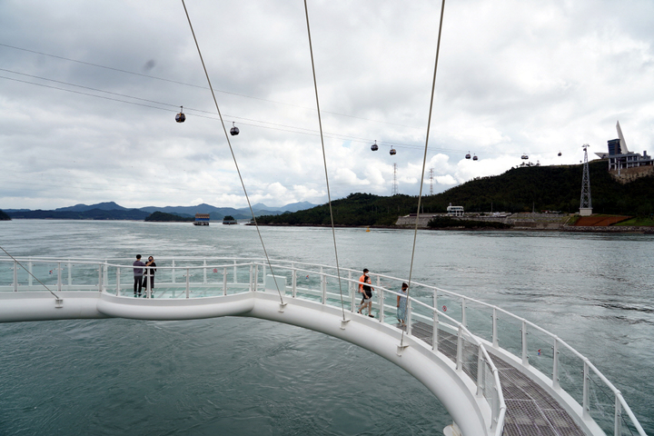 [해남=뉴시스] 울돌목 스카이워크. *재판매 및 DB 금지