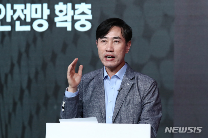 [서울=뉴시스] 국회사진기자단 = 국민의힘 하태경 대선 예비후보. 2021.09.07. photo@newsis.com