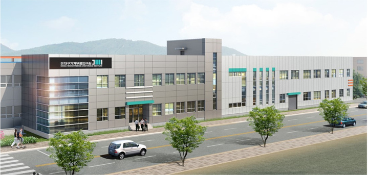 [대구=뉴시스]대구시 달서구 성서공단 내에 위치한 대구기계부품연구원 내에 건립 예정인 구동전장부품 실증지원센터 조감도(사진=대구시 제공) 2021.09.08 photo@newsis.com *재판매 및 DB 금지