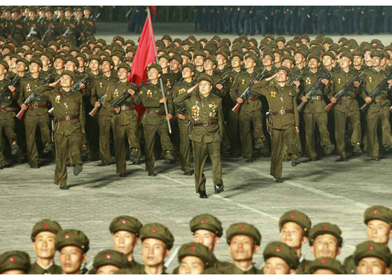 [서울=뉴시스] 노농적위군. 2021.09.09. (사진=노동신문 캡처) *재판매 및 DB 금지