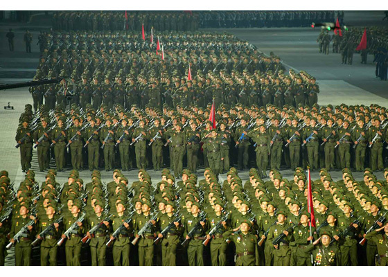 [서울=뉴시스] 노농적위군. 2021.09.09. (사진=노동신문 캡처) *재판매 및 DB 금지