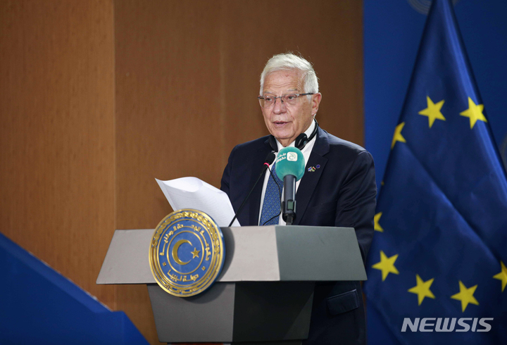 [AP/뉴시스]조셉 보렐 EU 외교·안보 대표. 2021.10.04. photo@newsis.com