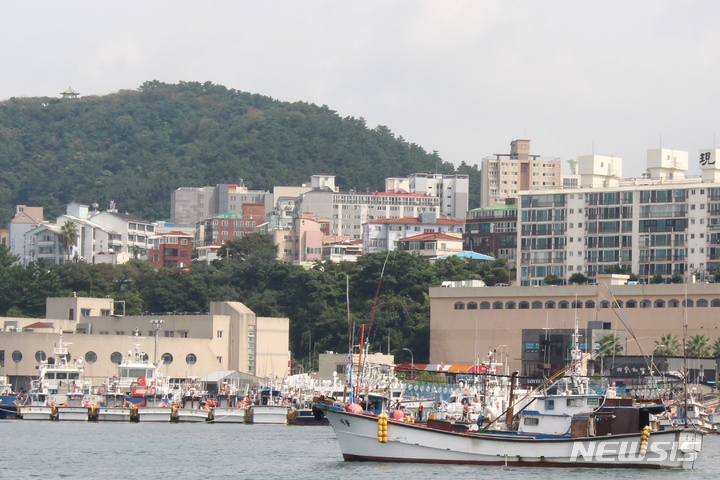 [제주=뉴시스] 양영전 기자 = 조업을 마친 한 어선이 제주항에 들어서고 있다. (사진=뉴시스DB) 0jeoni@newsis.com