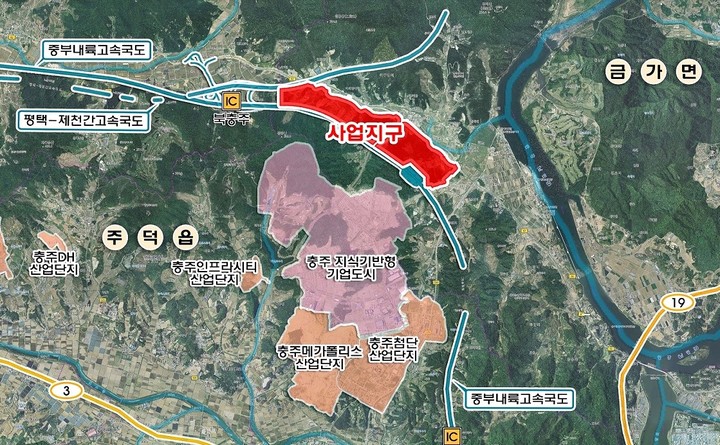 충주 드림파크산업단지 위치도 *재판매 및 DB 금지