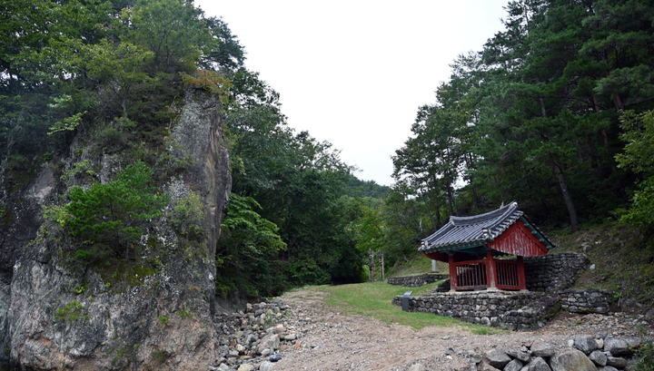 [서울=뉴시스]울진 십이령 입구 (사진 = 문화재청) 2021.9.16. photo@newsis.com
