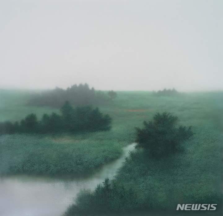 [서울=뉴시스] 이기봉, Conditions of meaning, 2014,Plexiglas, acrylic, and mixed media on canvas, 147 x 142 cm Courtesy of the artist and Kukje Gallery 이미지 제공: 국제갤러리