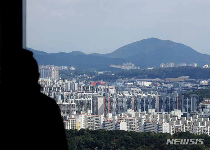 인천시내 아파트 단지 모습. 뉴시스 자료사진.