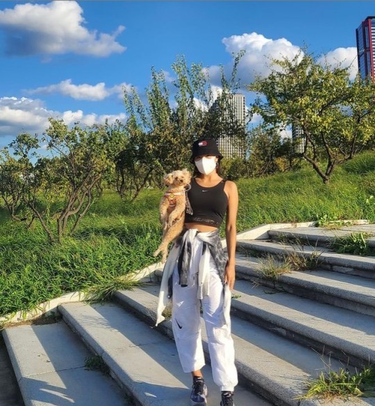 [서울=뉴시스] 이상화. (사진=이상화 인스타그램 제공).2021.09.27.photo@newsis.com