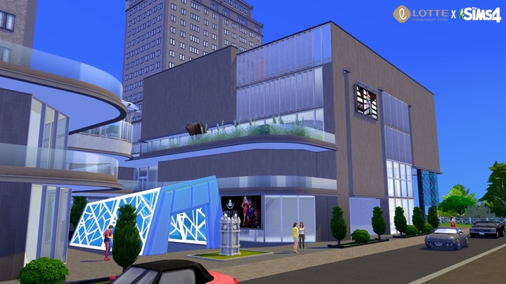 [서울=뉴시스]롯데백화점 MZ프로젝트팀은 최근 일렉트로닉 아츠(EA) '심즈4' 내에 롯데백화점 동탄점을 가상으로 구축하고, 내부 공간 중 일부를 꾸밀 콘텐츠를 공모하는 행사를 마무리했다. (사진=롯데백화점 제공). 2021.09.28. photo@newsis.com *재판매 및 DB 금지