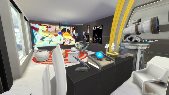 [서울=뉴시스]롯데백화점이 9월1일부터 15일까지 진행한 'Neo 꾸며봐 동탄' 콘텐츠 챌린지에서 1등으로 뽑힌 가상 매장. 화성여행 컨설팅과 체험 공간을 소개한 이용자 ID 'washedjeens' 작품. (사진=롯데백화점 제공). 2021.09.28. photo@newsis.com *재판매 및 DB 금지