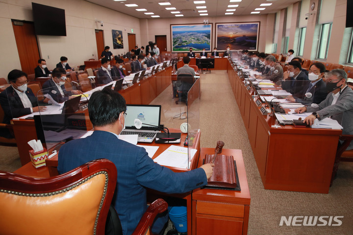 국회 국토교통위원회 전체회의. 뉴시스 자료사진.