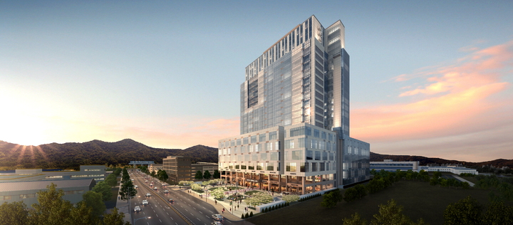 [창원=뉴시스] 강경국 기자 = 창원국가산단 '신화 더 플렉스시티'. (사진=에이블미디어플러스 제공). 2021.09.29. photo@newsis.com *재판매 및 DB 금지