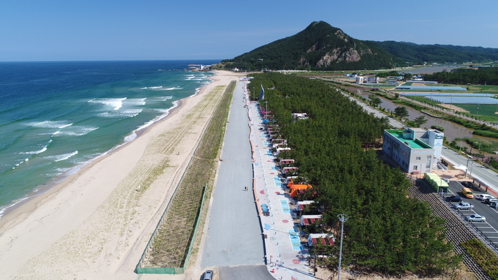 [안동=뉴시스] 영덕 고래불국민야영장. (사진=경북도 제공) 2021.09.29 *재판매 및 DB 금지