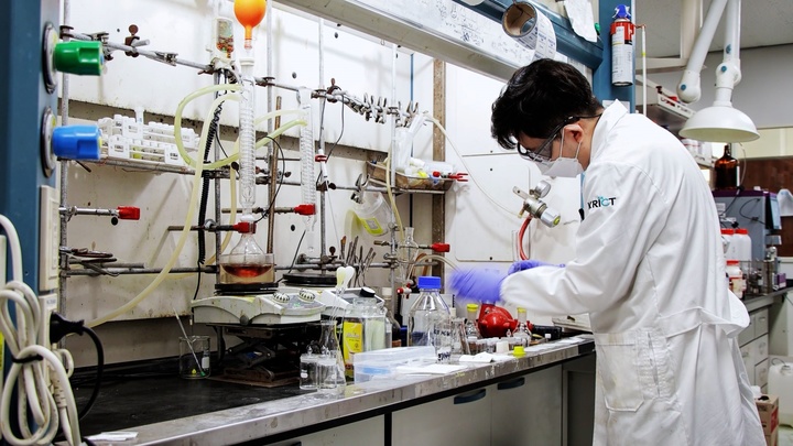 [대전=뉴시스] 화학연구원 연구자들의 시험모습. *재판매 및 DB 금지