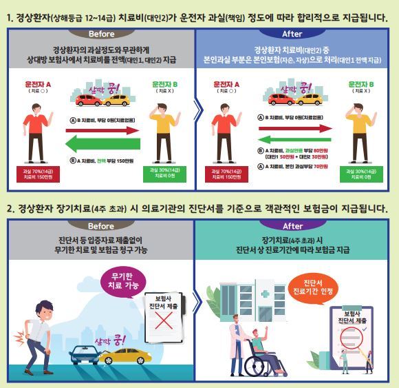 '나이롱' 환자 막는다…"경상환자, 본인과실 자기보험으로 처리"(종합)