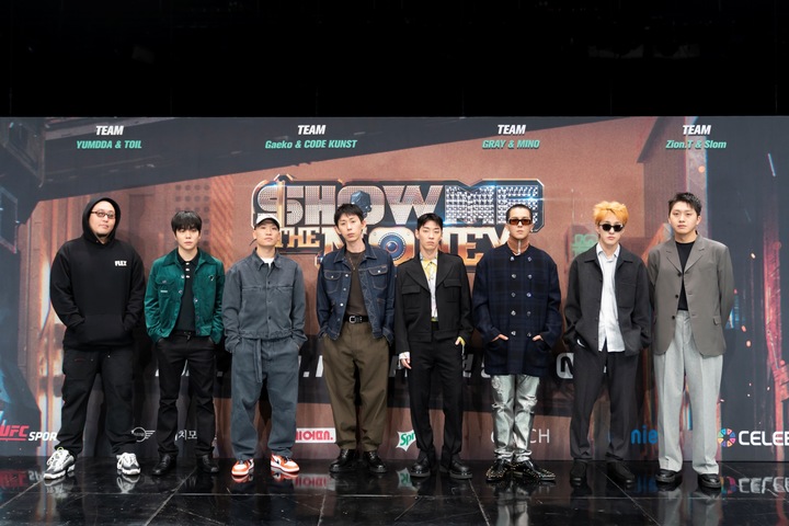 [서울=뉴시스] '쇼미더머니10' 프로듀서들. 2021.10.01. (사진 = 엠넷 제공) photo@newsis.com